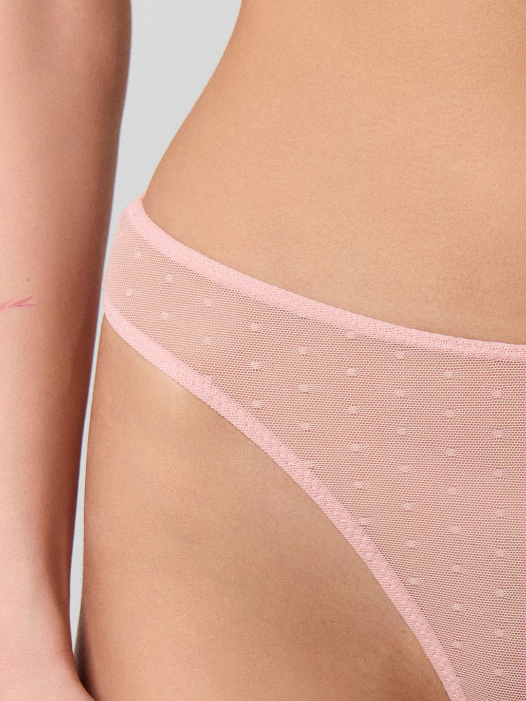 Цена за 2 штуки! Трусы бразилиано женские розовые - Mark formelle фото 6