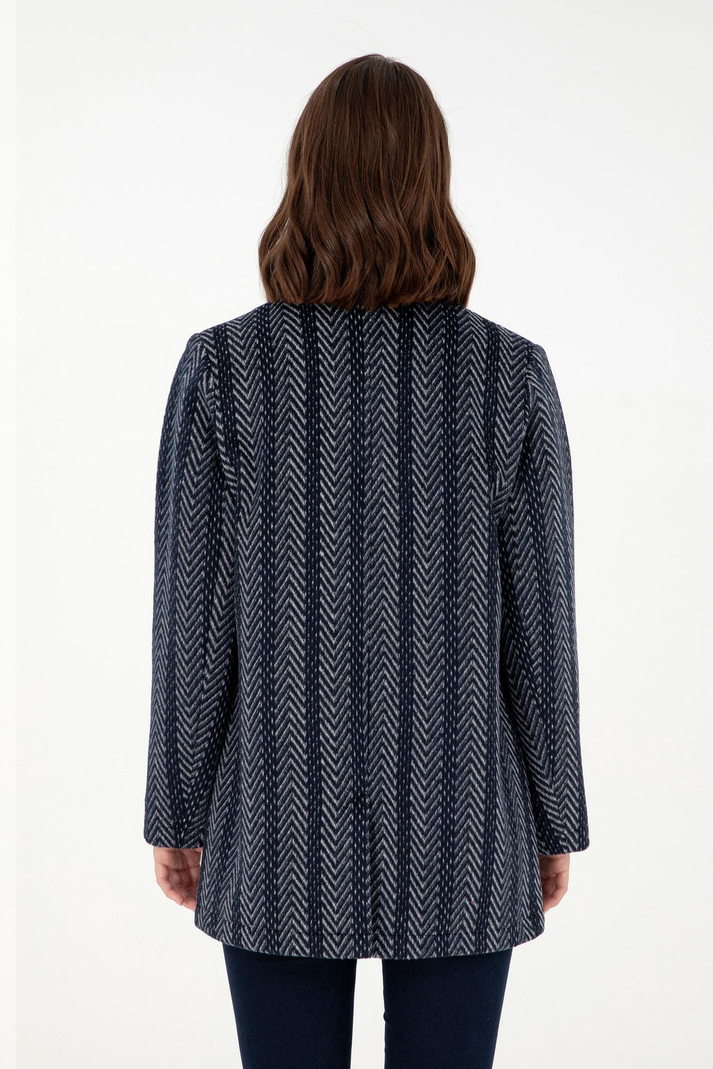 Женское темно-синее пальто Stash - U.s. polo assn фото 5