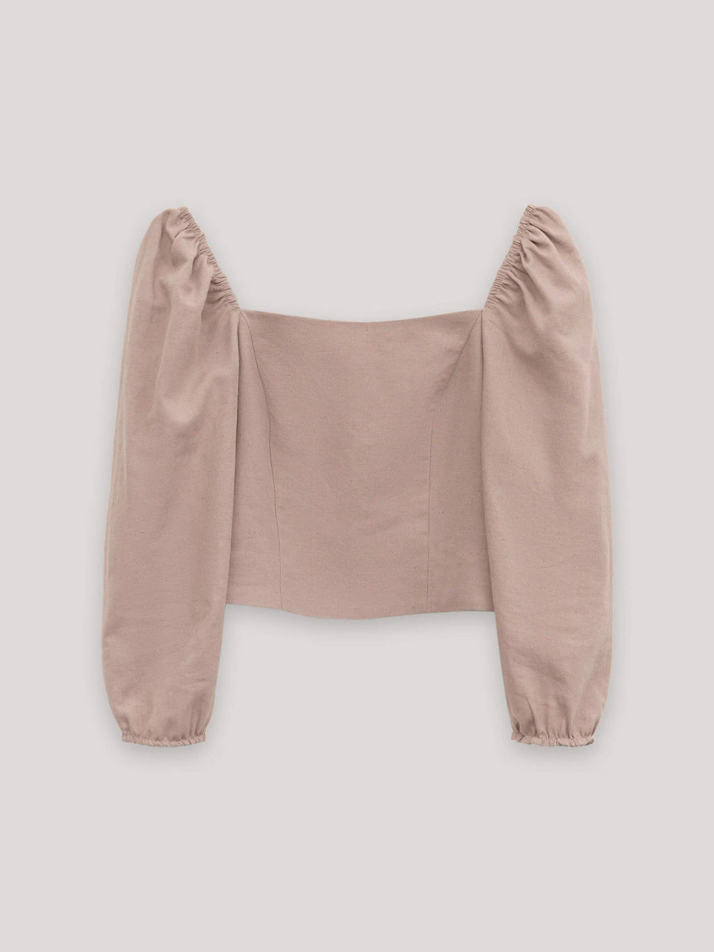 Блузка с объемными рукавами - Emka фото 6