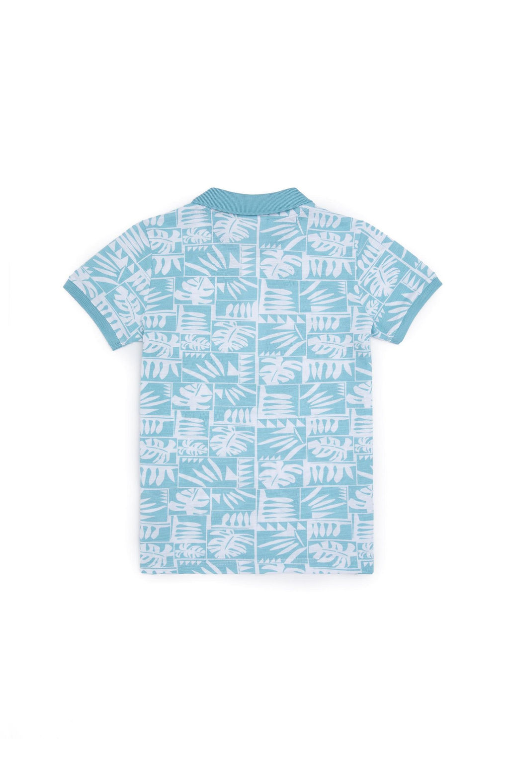 U. S. Polo Assn / Мятная футболка с воротником-поло для мальчиков - U.s. polo assn фото 2