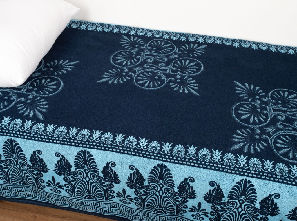 Плед 3с109.411ж1 Греция(т.синий2) 208х150 см