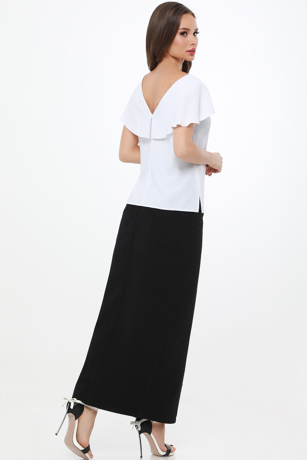 Блузка Алекса, вайт - Dstrend фото 2