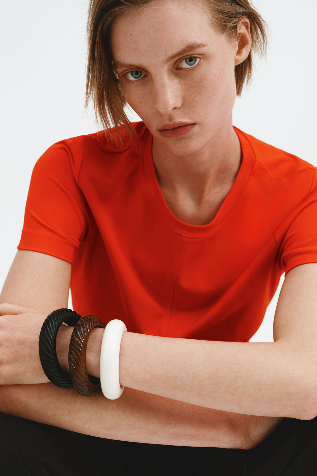 Top interlock con peplum - H&m фото 4