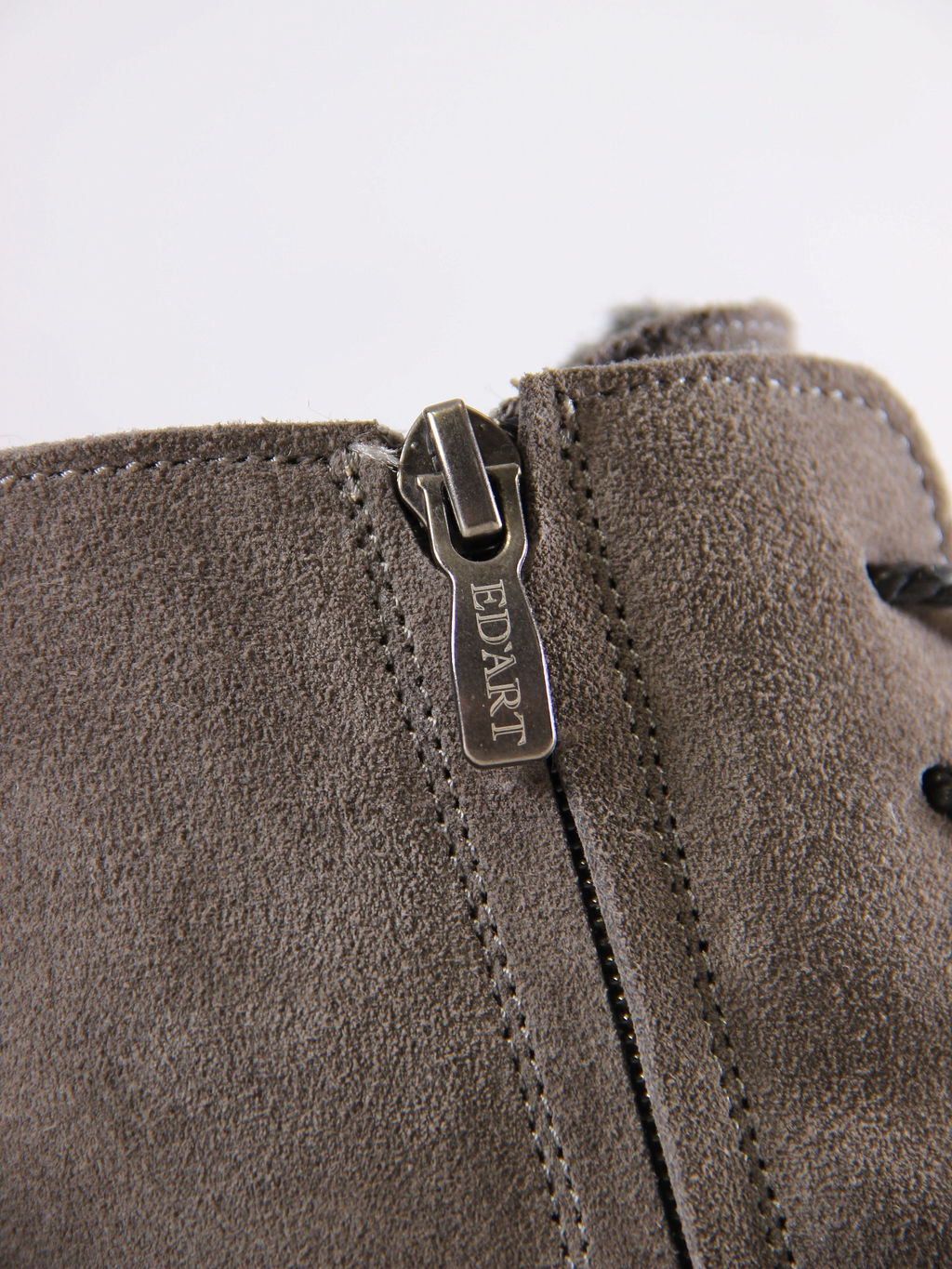 Босоногие ботинки 351.NATAbl.Серый замок замша/байка