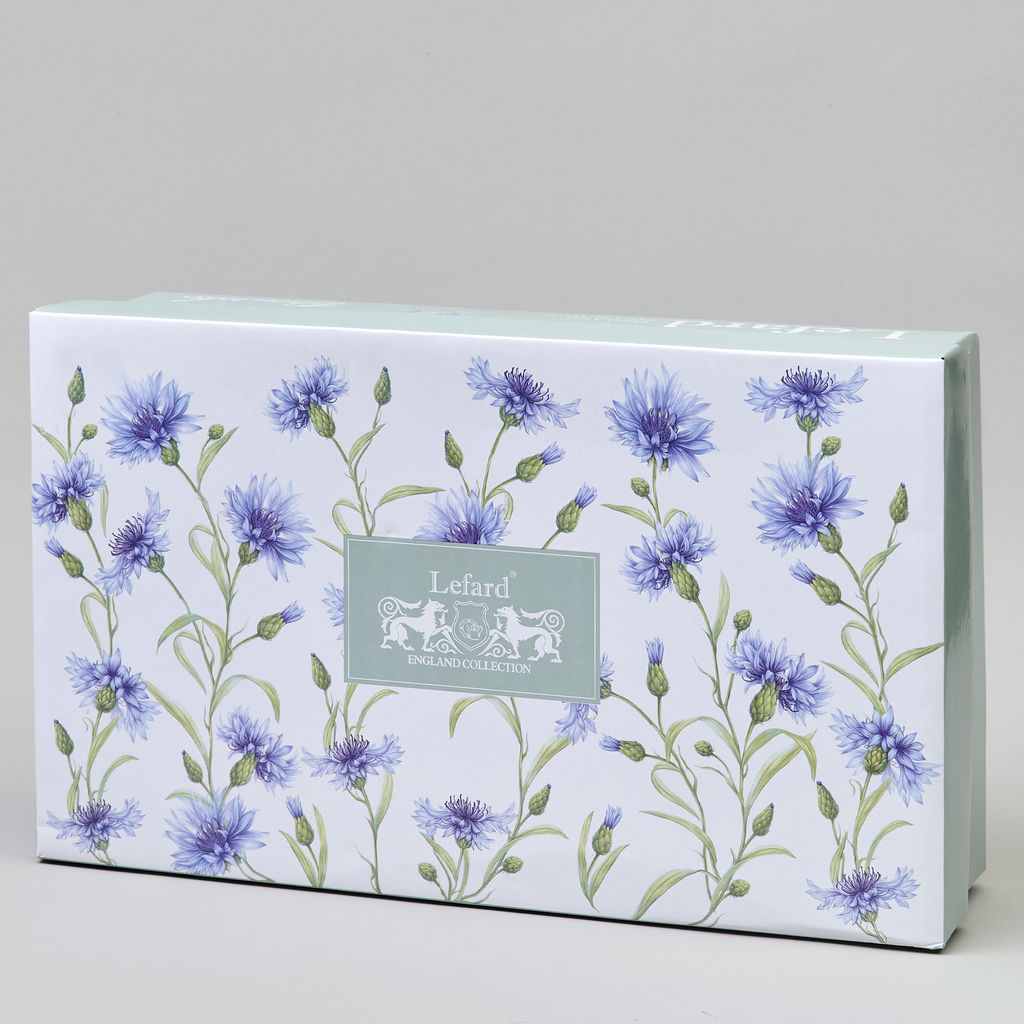 ЧАЙНЫЙ НАБОР LEFARD ВАСИЛЬКИ НА 6 ПЕР. 12 ПР. 250 МЛ  фото 2