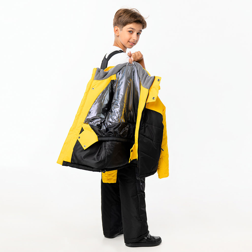 RODOS Утеплённый костюм для мальчика зима М-228д Синий/Васильковый  фото 124