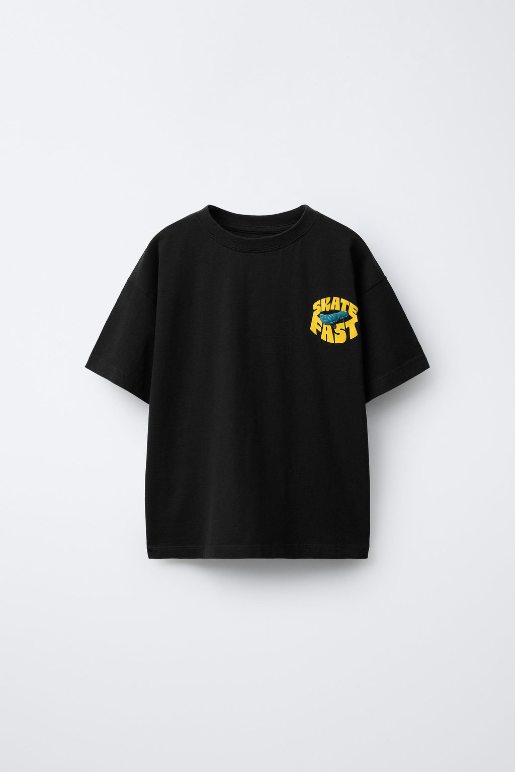 SKATE RAISED T-SHIRT - Zara фото 7