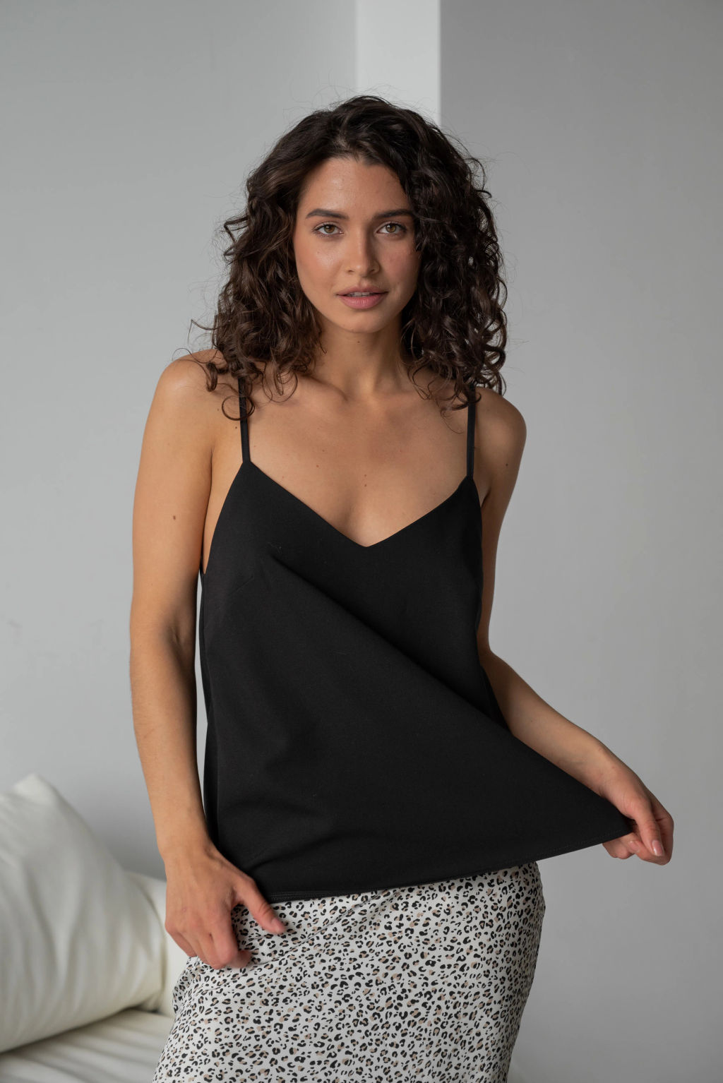 Топ ТП 261к-1 Черный - T.C.T фото 3