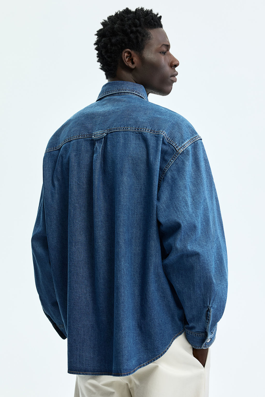 Camisa denim Oversized Fit - H&m фото 6