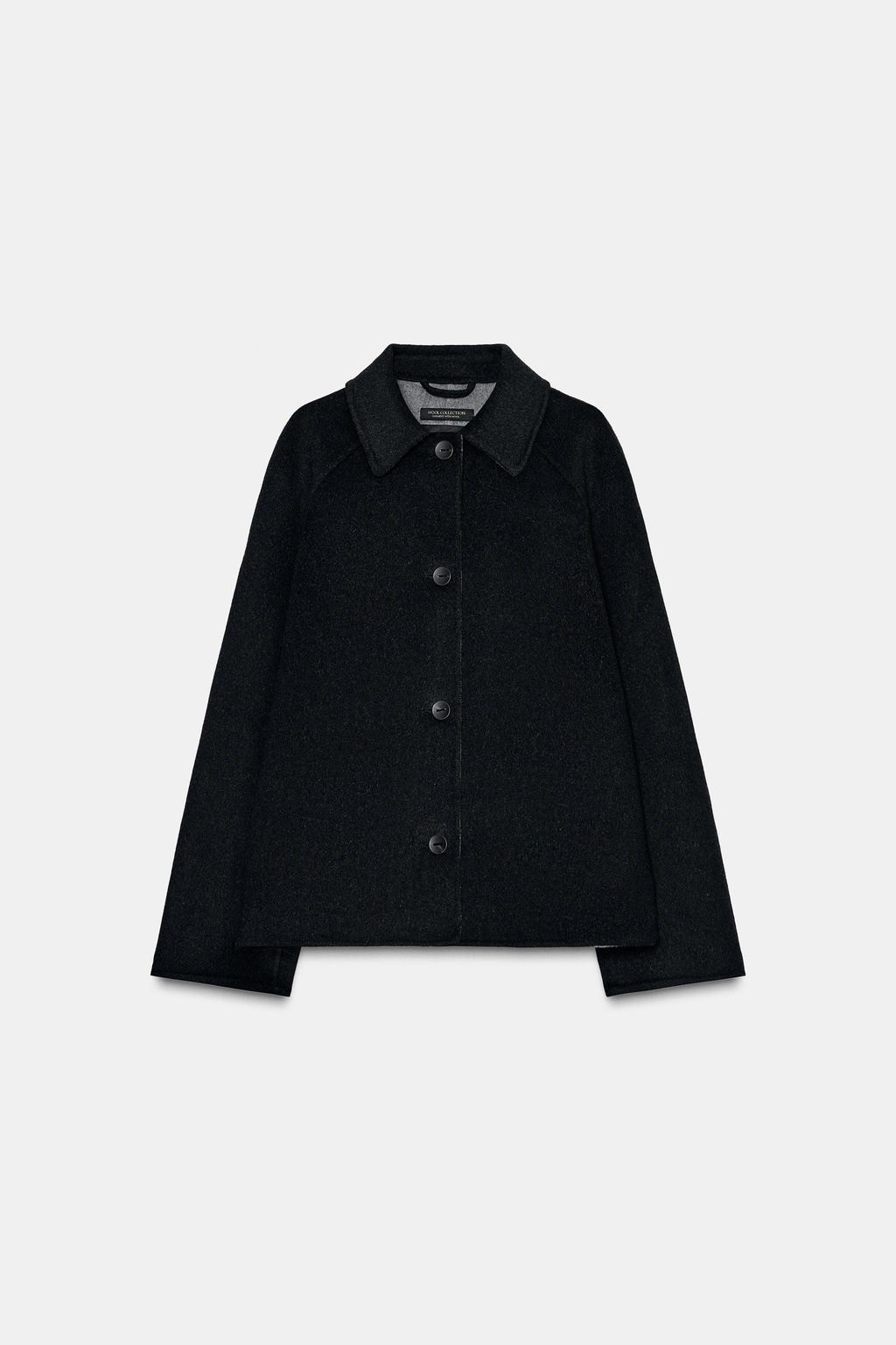 WOOL BLEND JACKET ZW COLLECTION - Zara фото 6