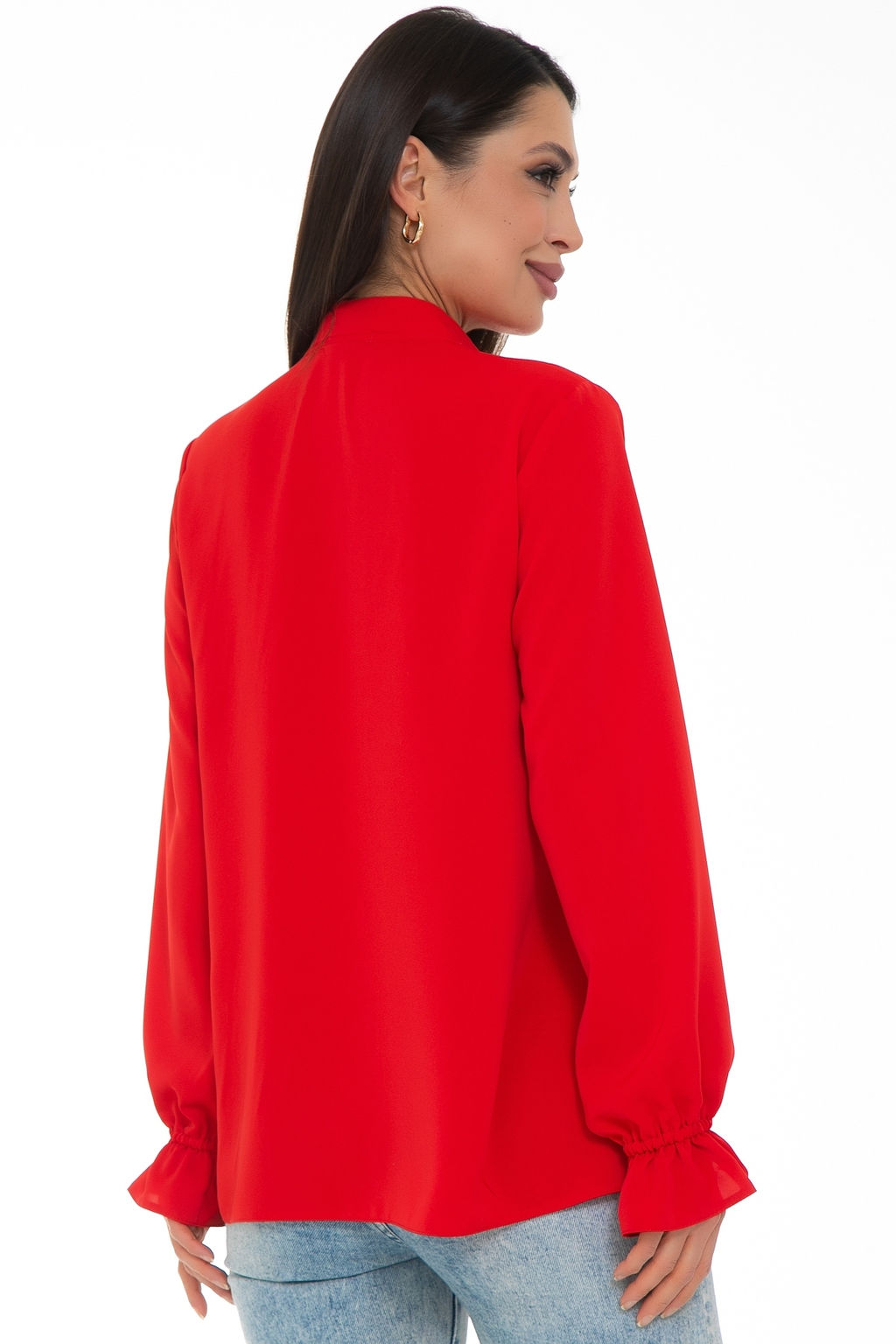 Блуза Модная Люкс (алый)