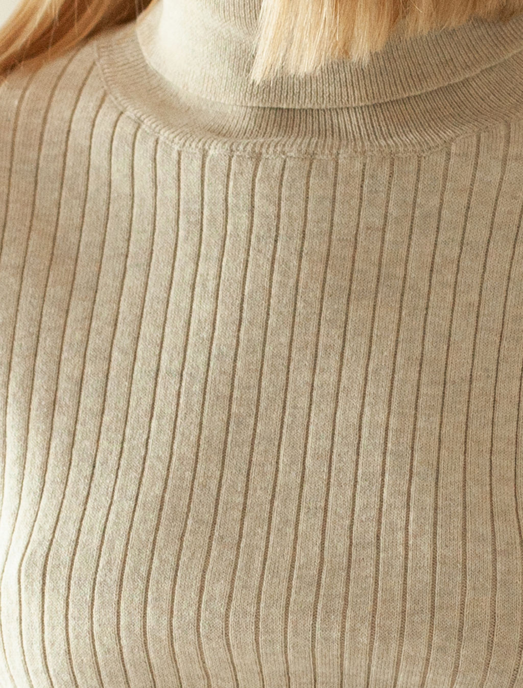 VILATTE / Свитер их хлопка с нейлоном с декоративными элементами вязки  фото 2