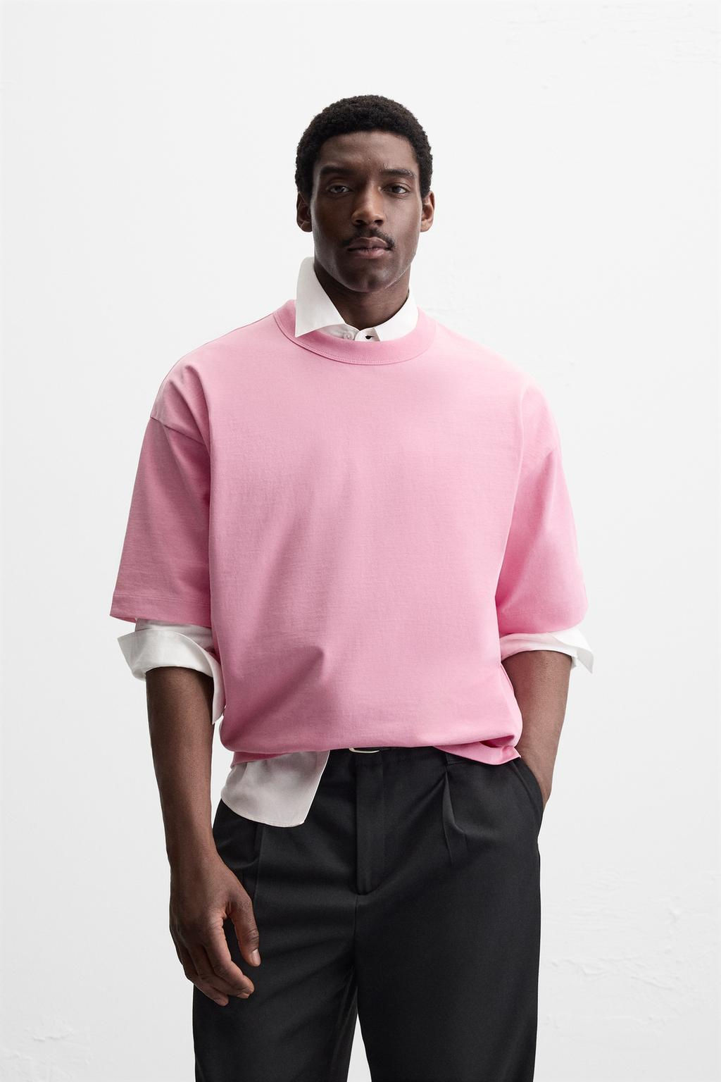 HEAVYWEIGHT WASHED T-SHIRT - Zara фото 2