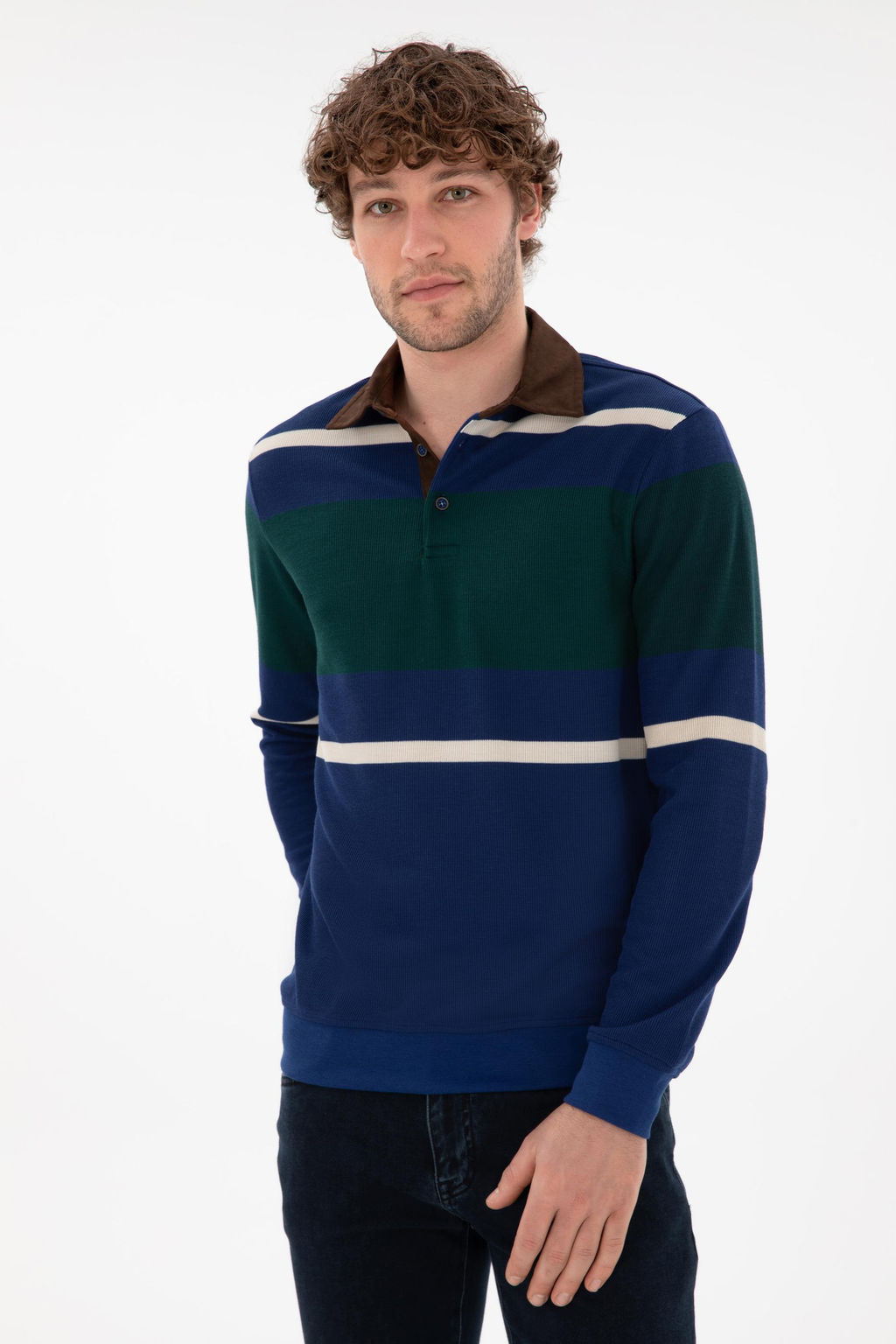 Мужской свитшот цвета индиго Неожиданная скидка в корзине - U.s. polo assn фото 10