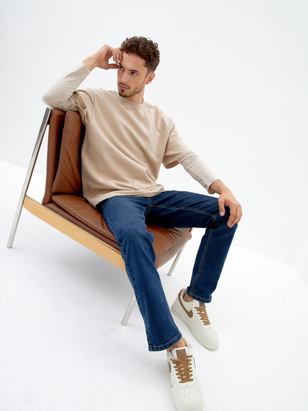 Мужские Джинсы Прямые - Mossmore фото 11