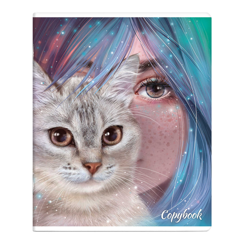 Цена за 10 шт. Тетрадь, 48 л, клетка, арт. 64269/ 10 ЗЕРКАЛО ДУШИ