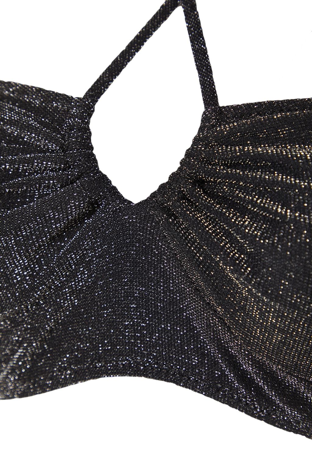 TRENDYOLMILLA Kahverengi Straplez Simli Bikini Ustu TBESS23BU00302  фото 8