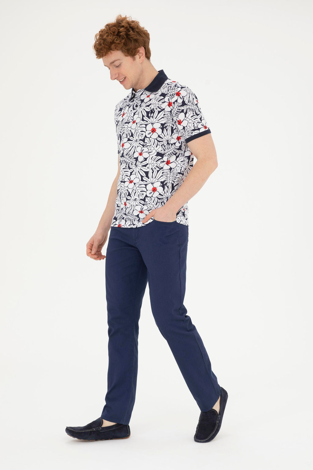Мужская белая футболка Неожиданная скидка в корзине - U.s. polo assn фото 4