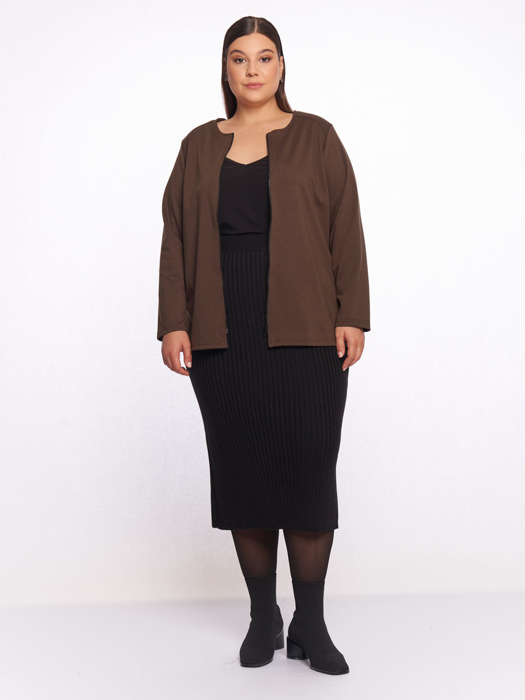 Юбка вязаная UB38266BLK01 - Артесса фото 6