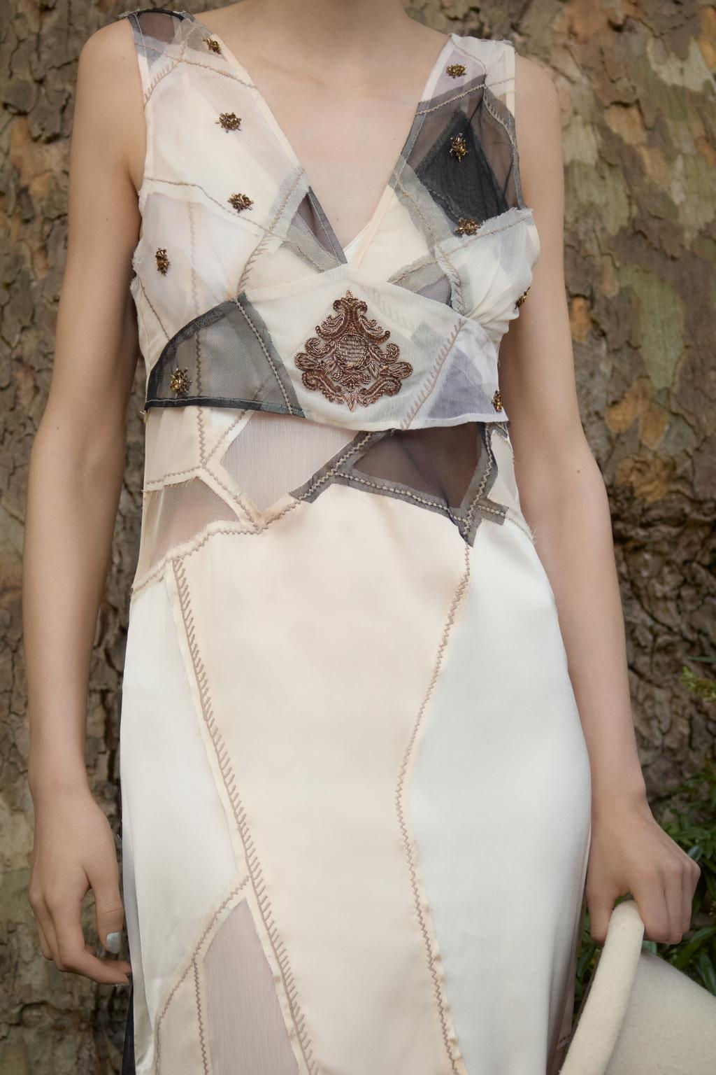 PATCHWORK DRESS - Zara фото 4