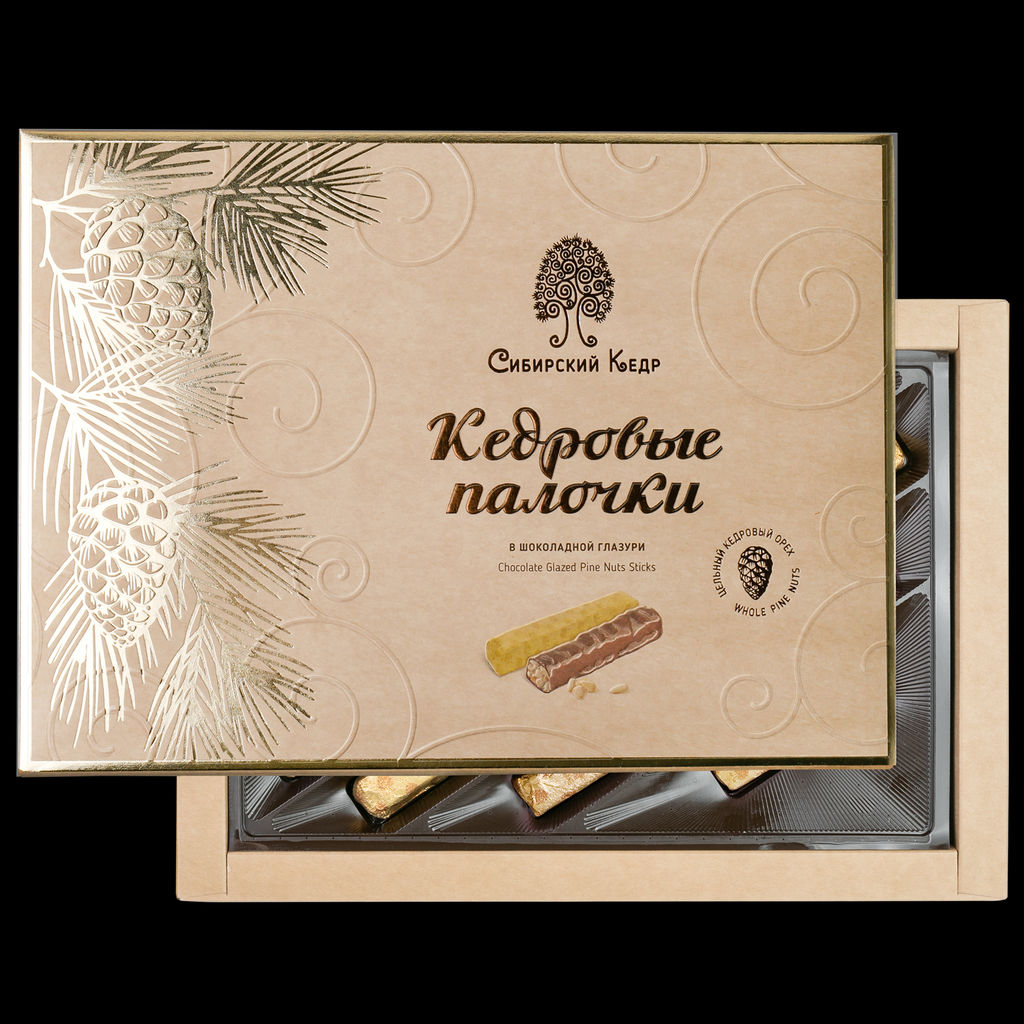 Кедровые палочки / 190 г / ТМ Сибирский кедр