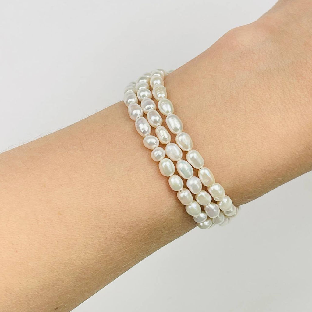 Бусины для украшений из белого Жемчуга 39 см