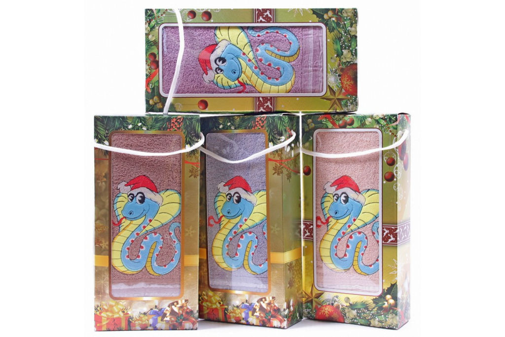 Набор полотенец махровых Dxm686 в коробке Б