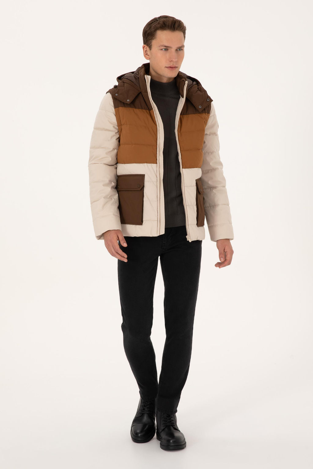 Erkek Koyu Bej Mont - U.s. polo assn фото 5