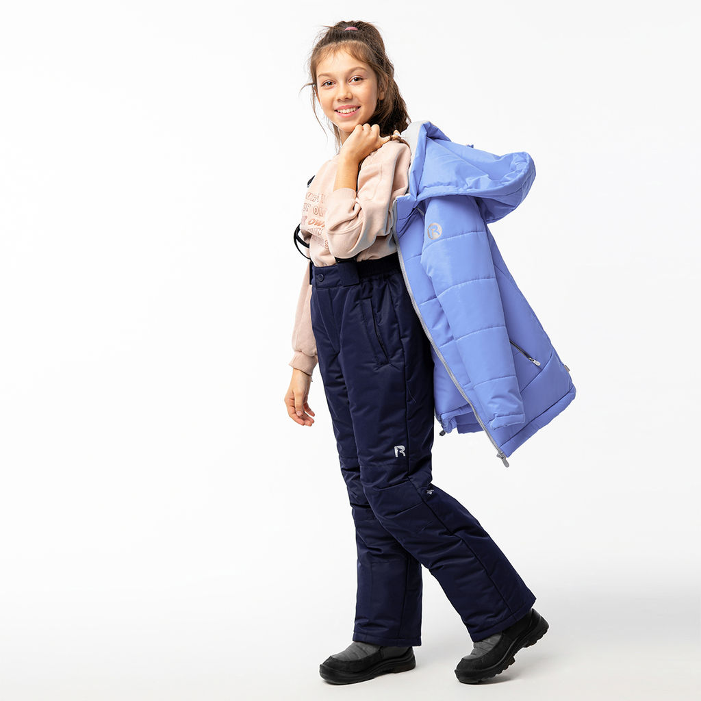 RODOS Утеплённый костюм для девочки мембрана зима М-284 Ультрамарин/Синий