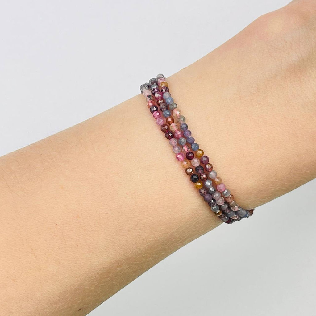 Бусины для украшений из Сапфира микс (155 бусин) 39 см