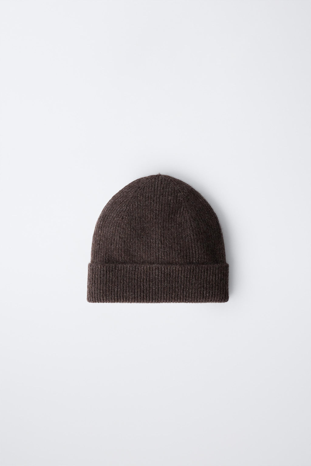 100% CASHMERE RIBBED BEANIE