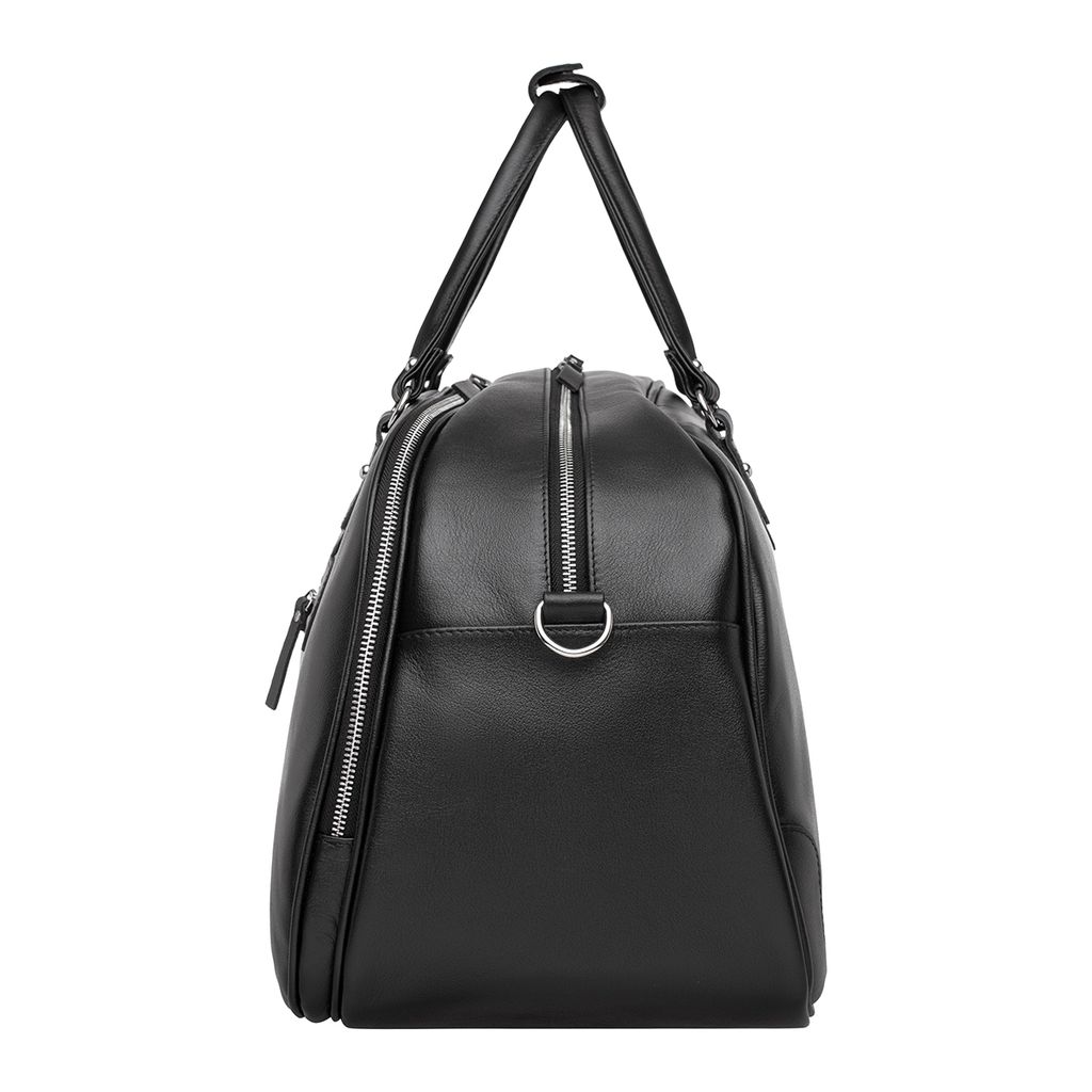 Кожаная дорожная сумка Jutland Black - Lakestone фото 5