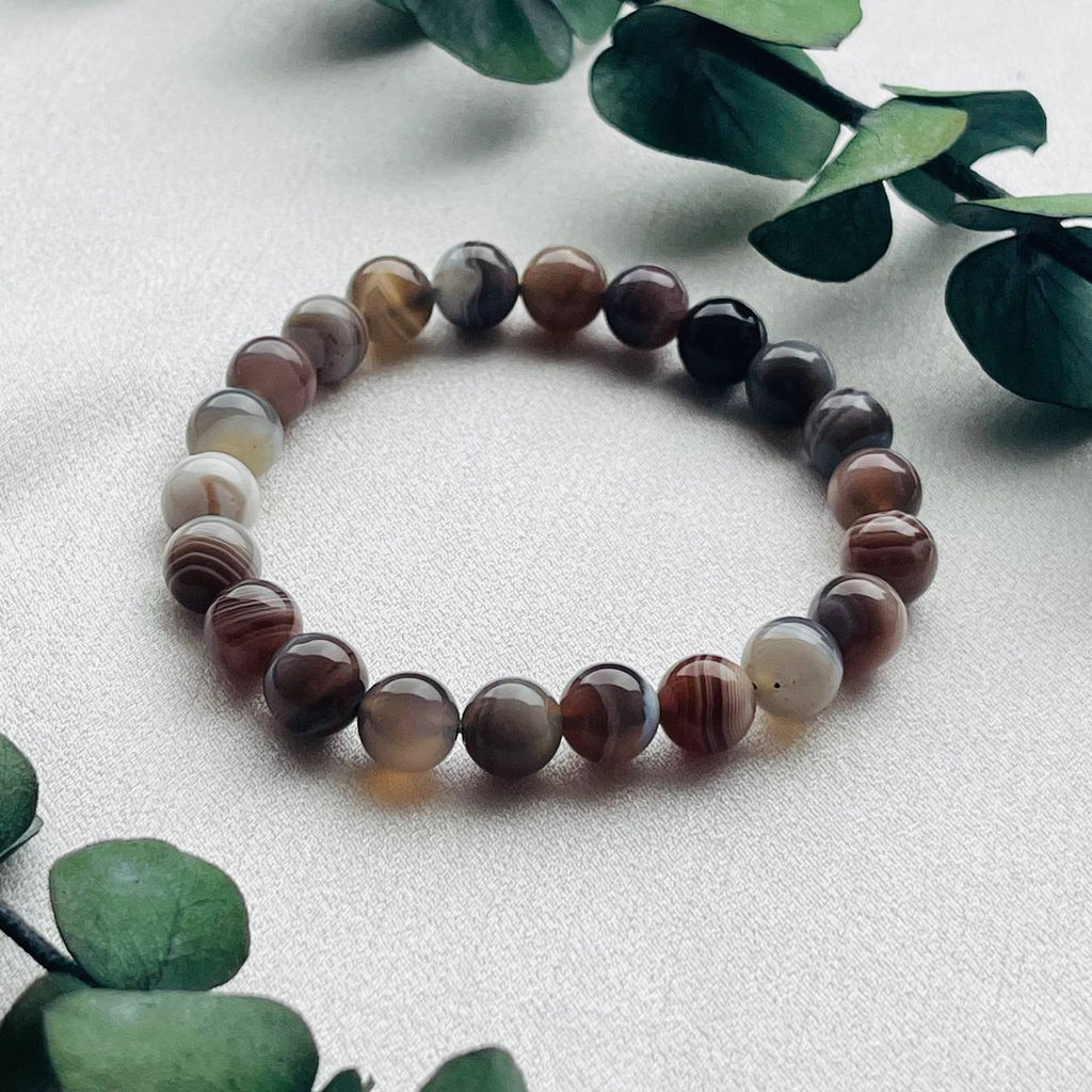 Браслет из ботсванского Агата 16 см