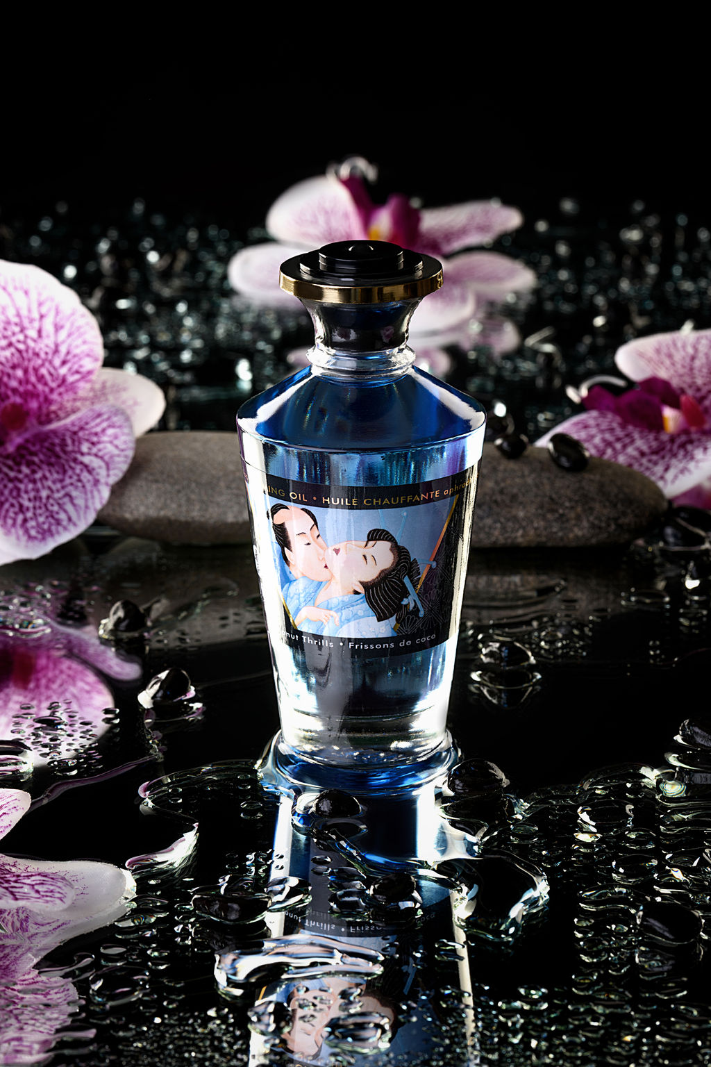 Масло массажное для тела Shunga Кокосовое волнение (Coconut Thrills), разогревающее, 100 мл