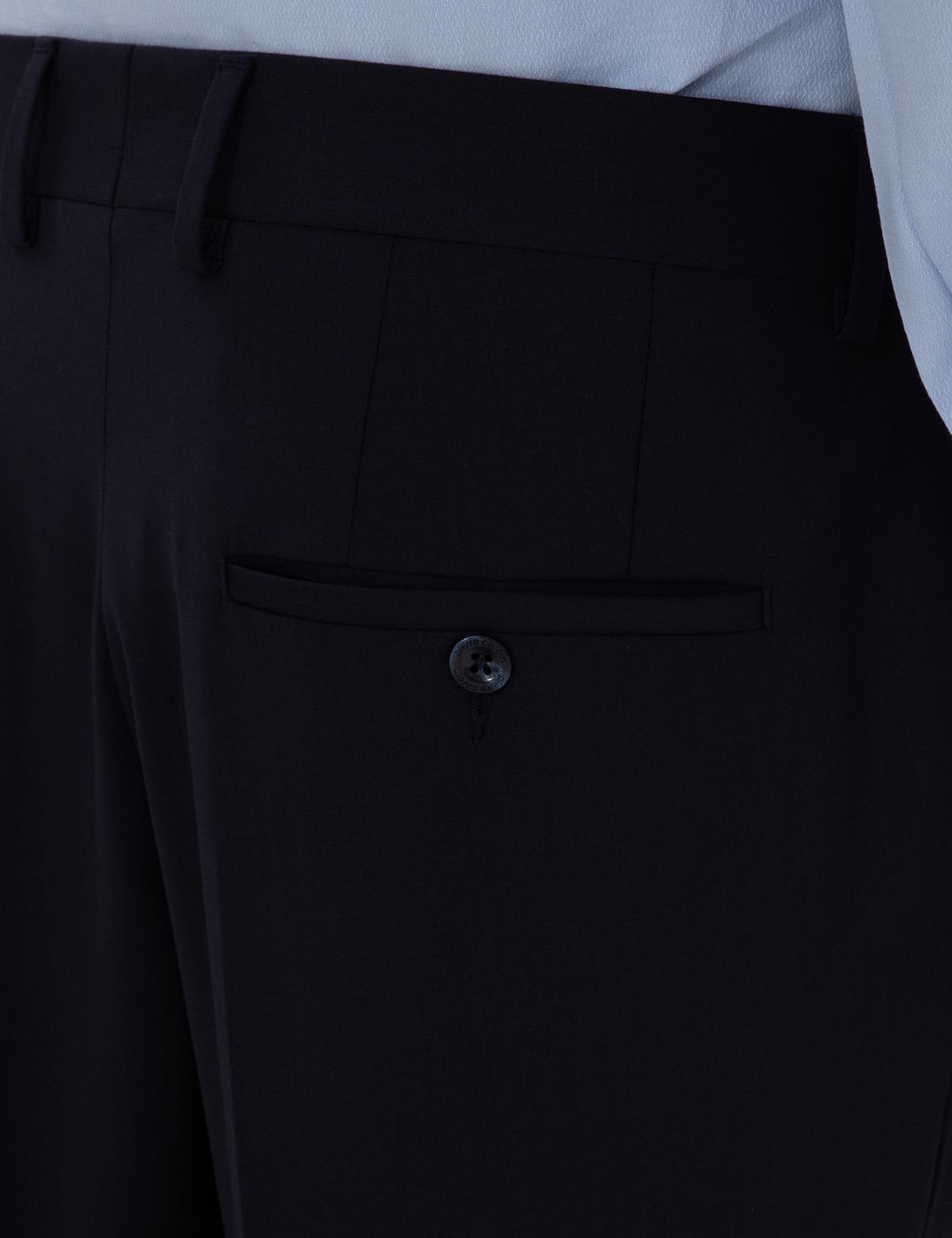 Lacivert Slim Fit %100 Y_n Kuma_ Pantolon