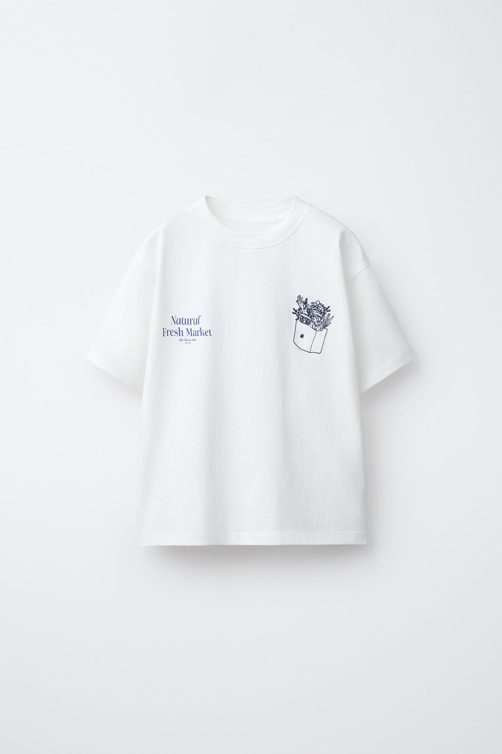 EMBROIDERED AND SLOGAN T-SHIRT - Zara фото 5