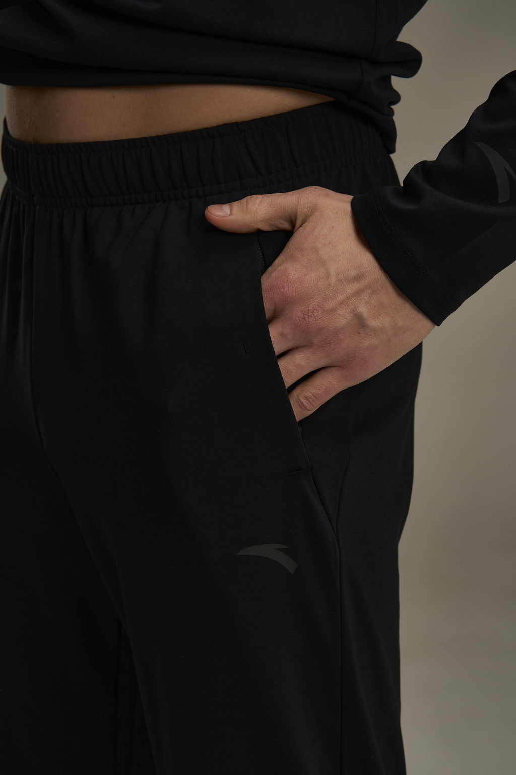 Брюки трикотажные Черный