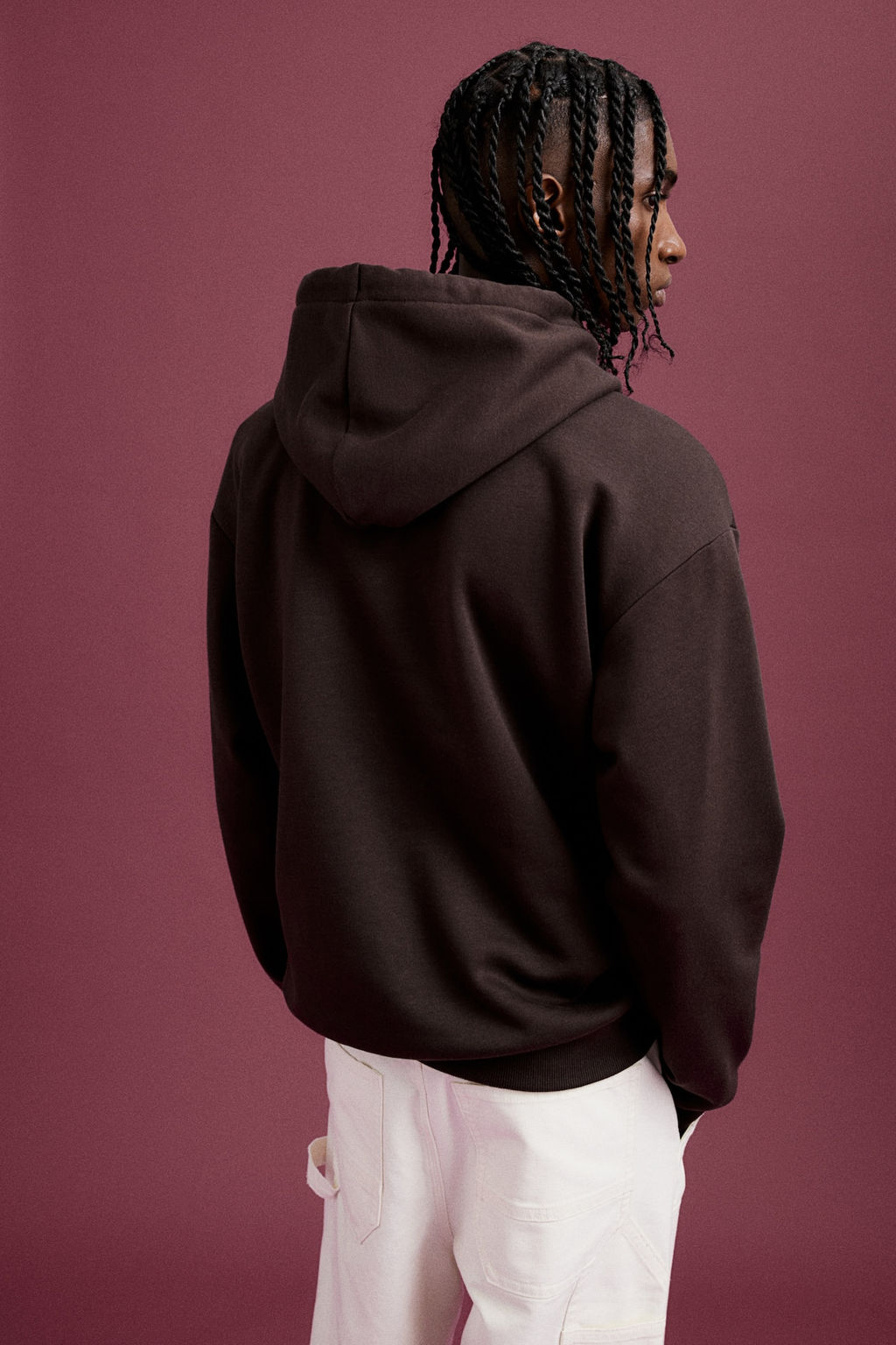 Sudadera con capucha y estampado Loose Fit - H&m фото 5