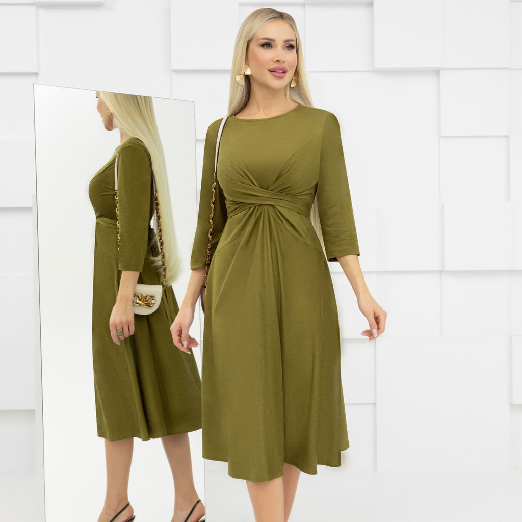 Платье, Беспроигрышная формула (хаки) - Charutti фото 6