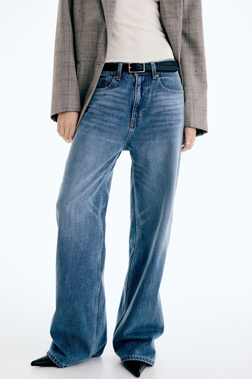Wide High Jeans - H&m фото 10