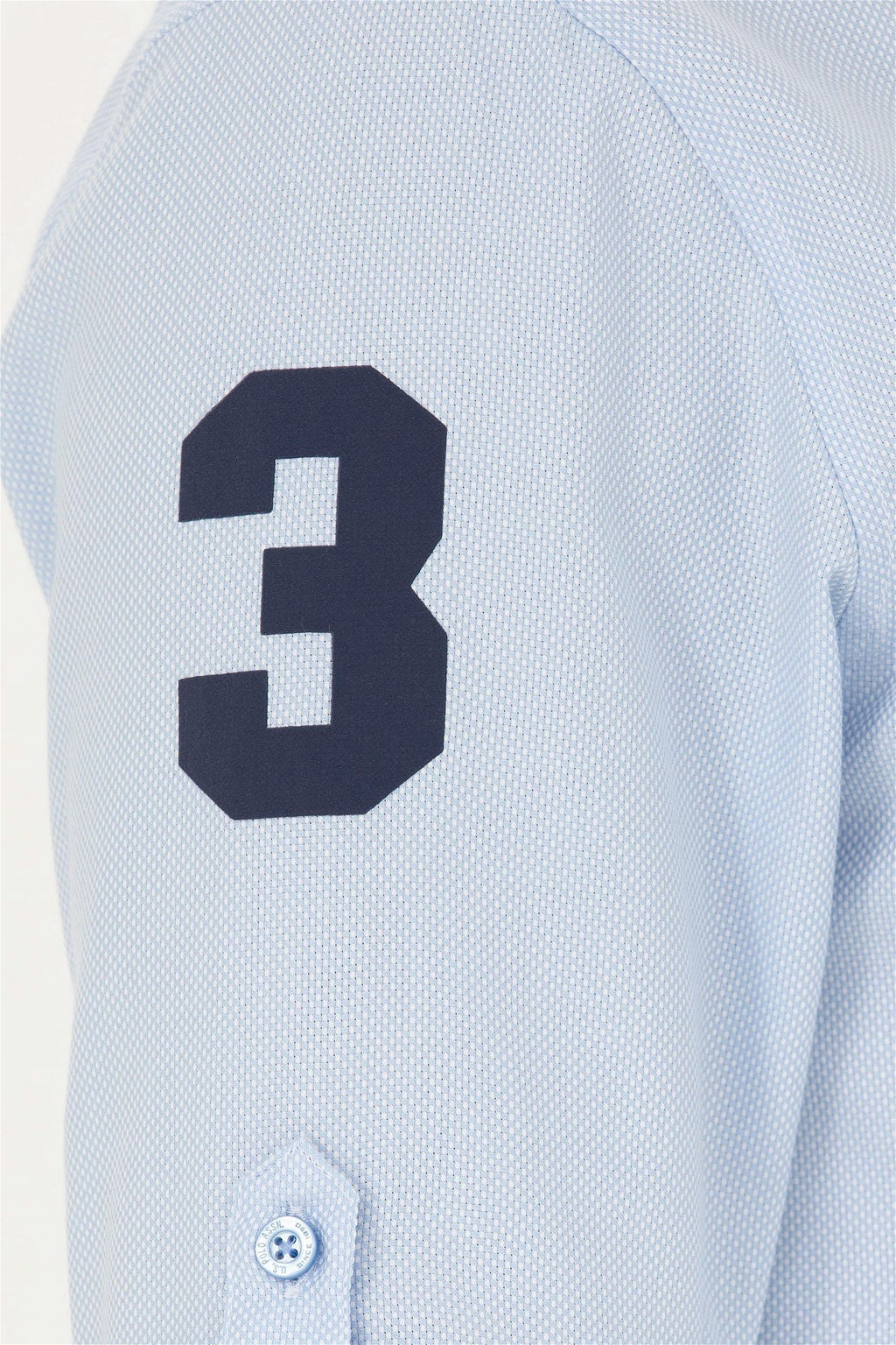 Мужская синяя рубашка с длинным рукавом - U.s. polo assn фото 7