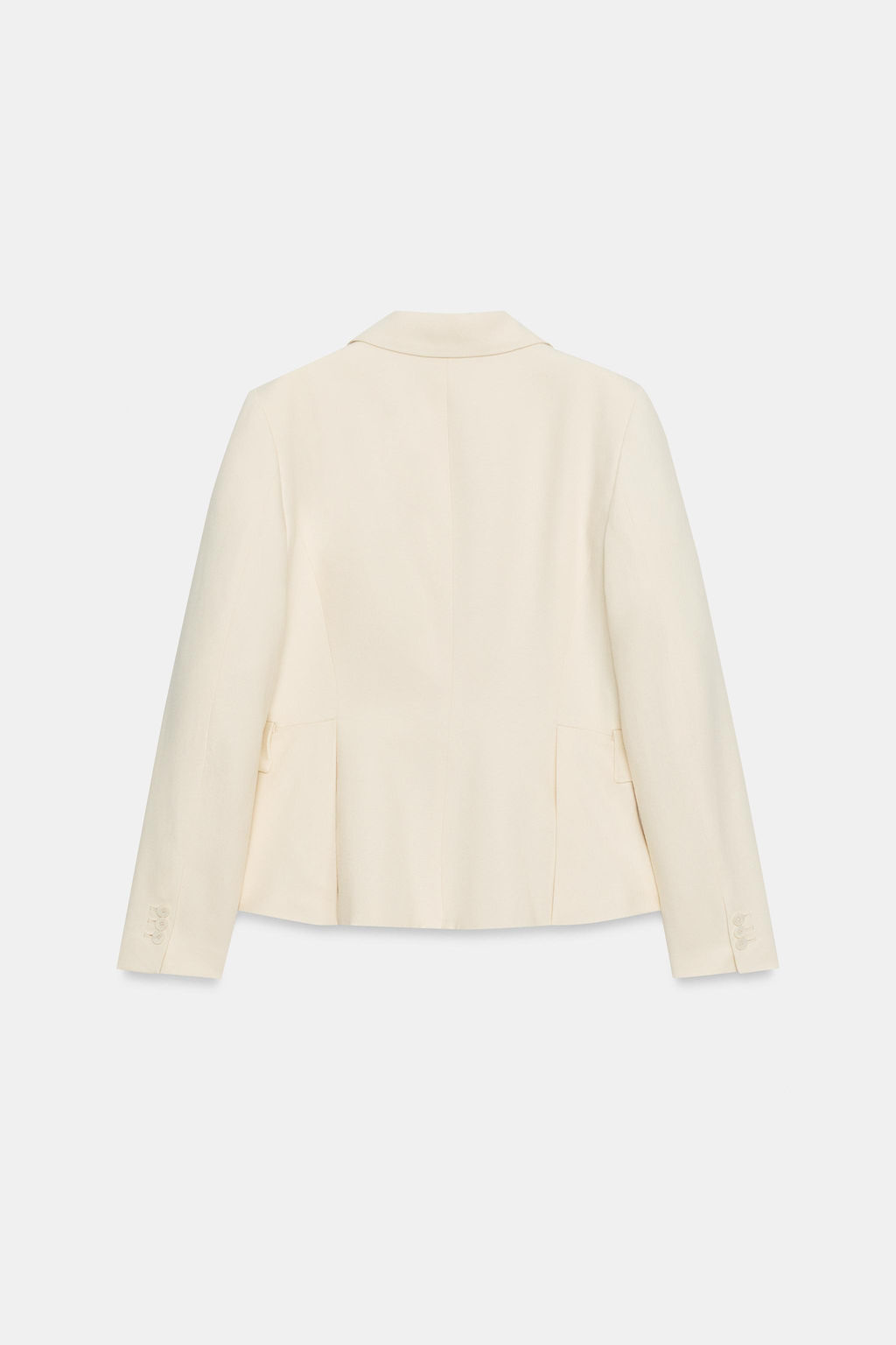 BLAZER ENTALLADA PEPLUM HOMBRERAS / Crudo - Zara фото 7