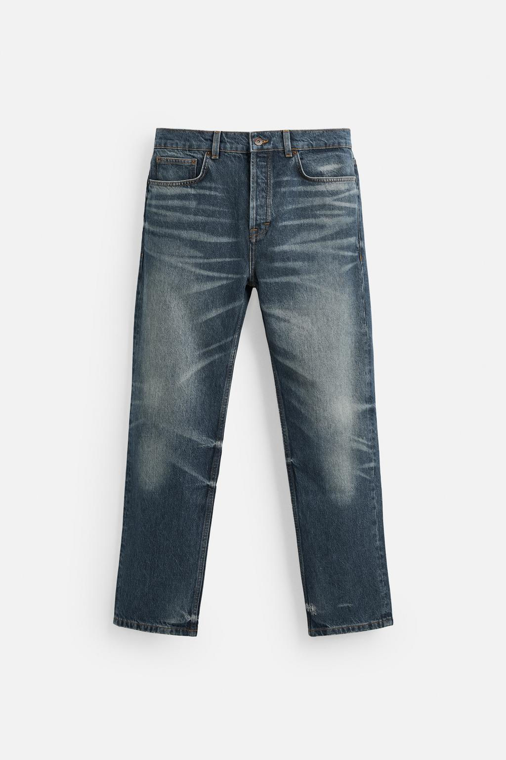 STRAIGHT ANKLE FIT JEANS - Zara фото 6