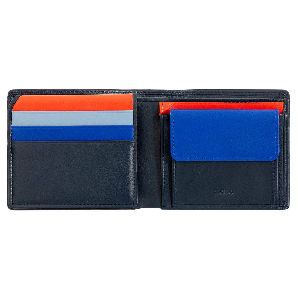 Итальянский мужской кошелек DuDu серии Tullio | морской - Dudubags фото 2