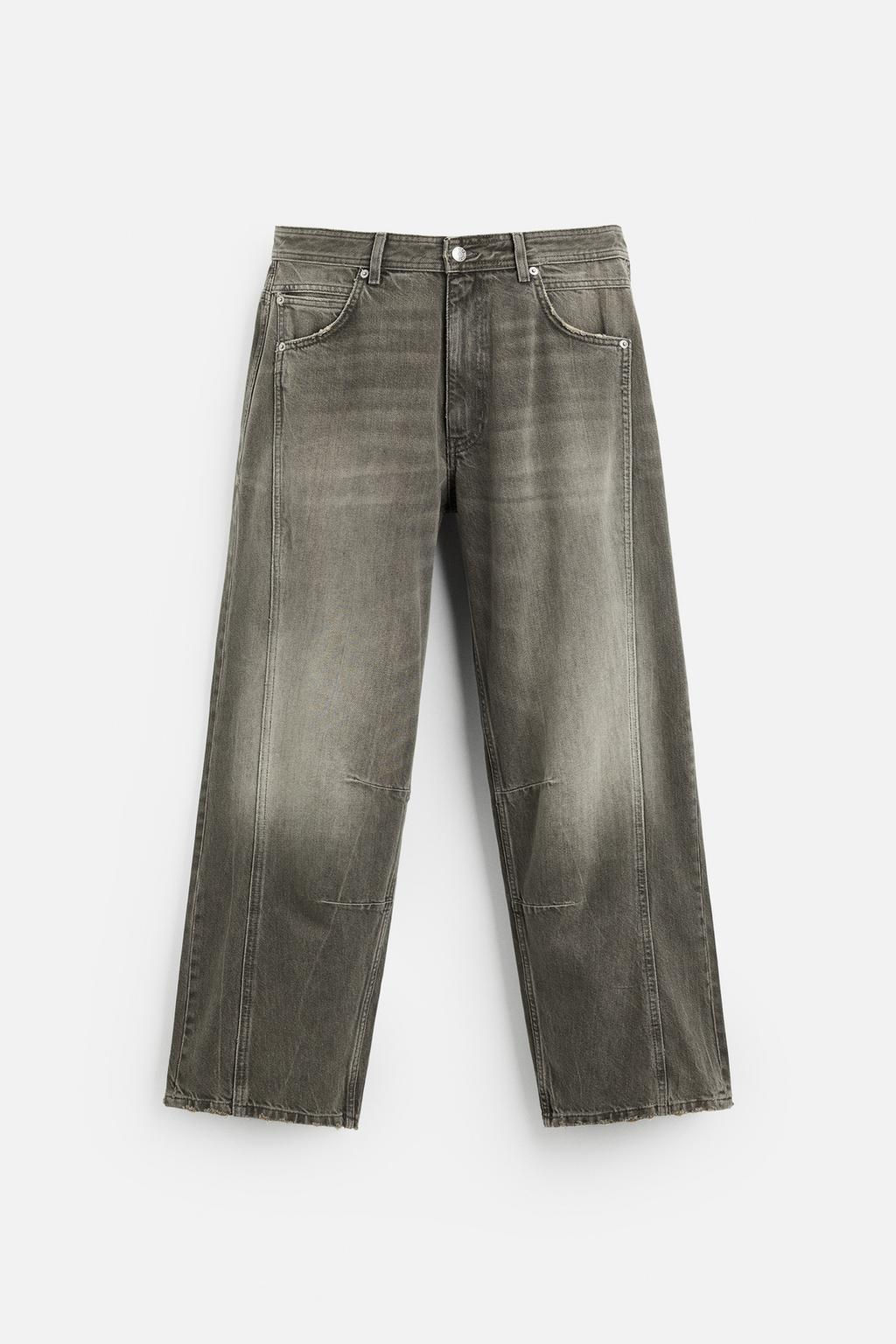 BAGGY JEANS WITH SEAM DETAIL - Zara фото 15