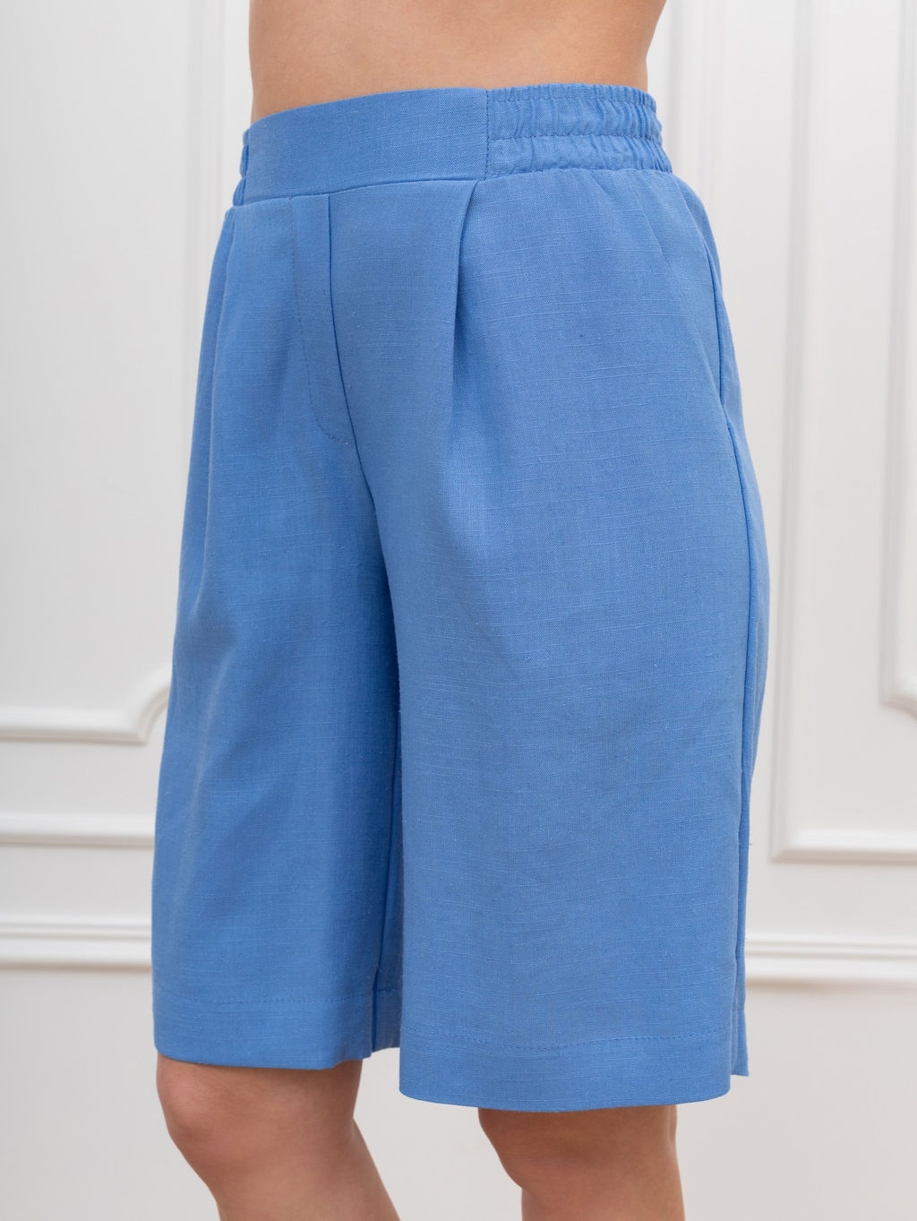 Шорты Сибелла-3 из вискозы со льном - Виотекс фото 56