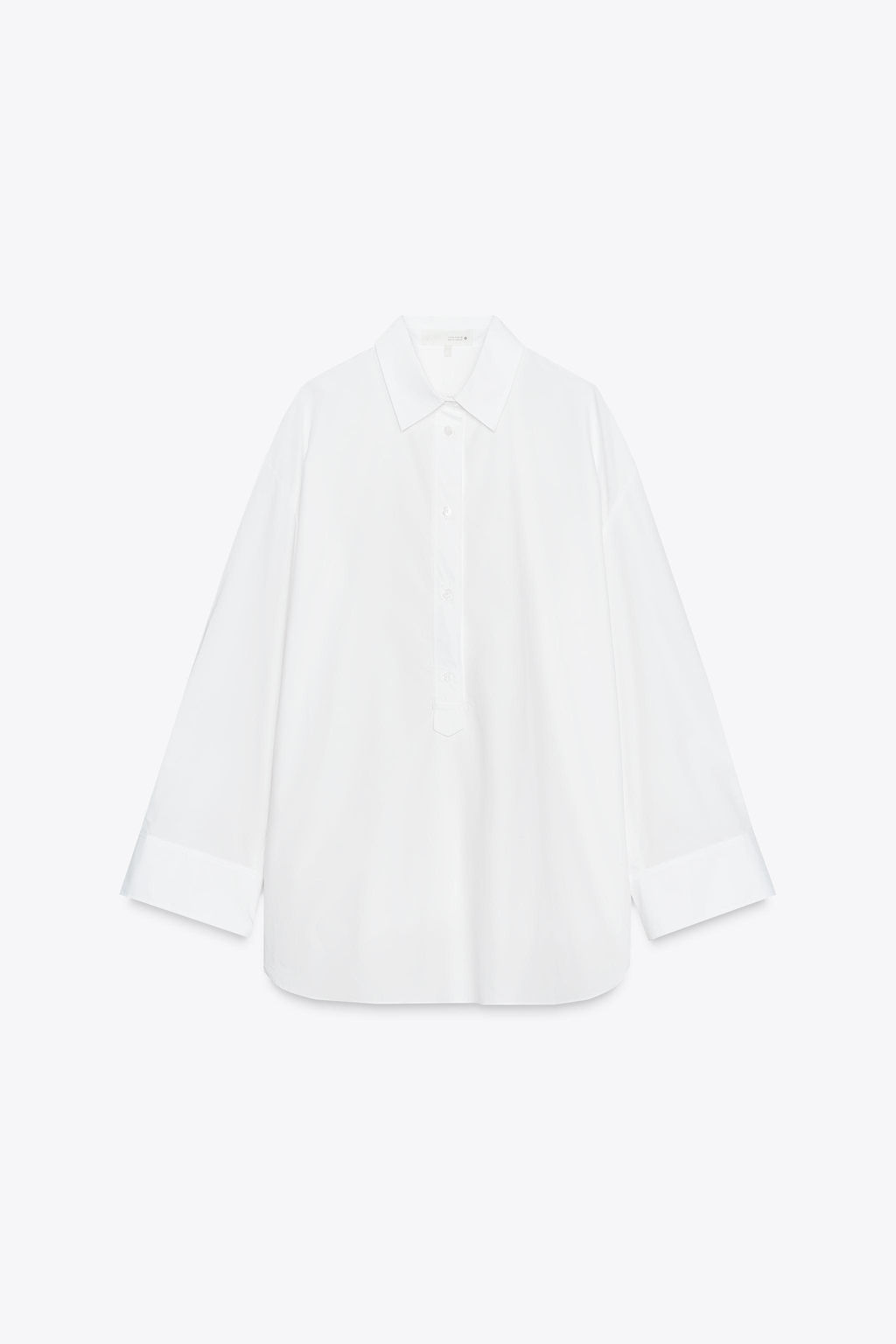 ZW COLLECTION POPLIN SHIRT - Zara фото 2