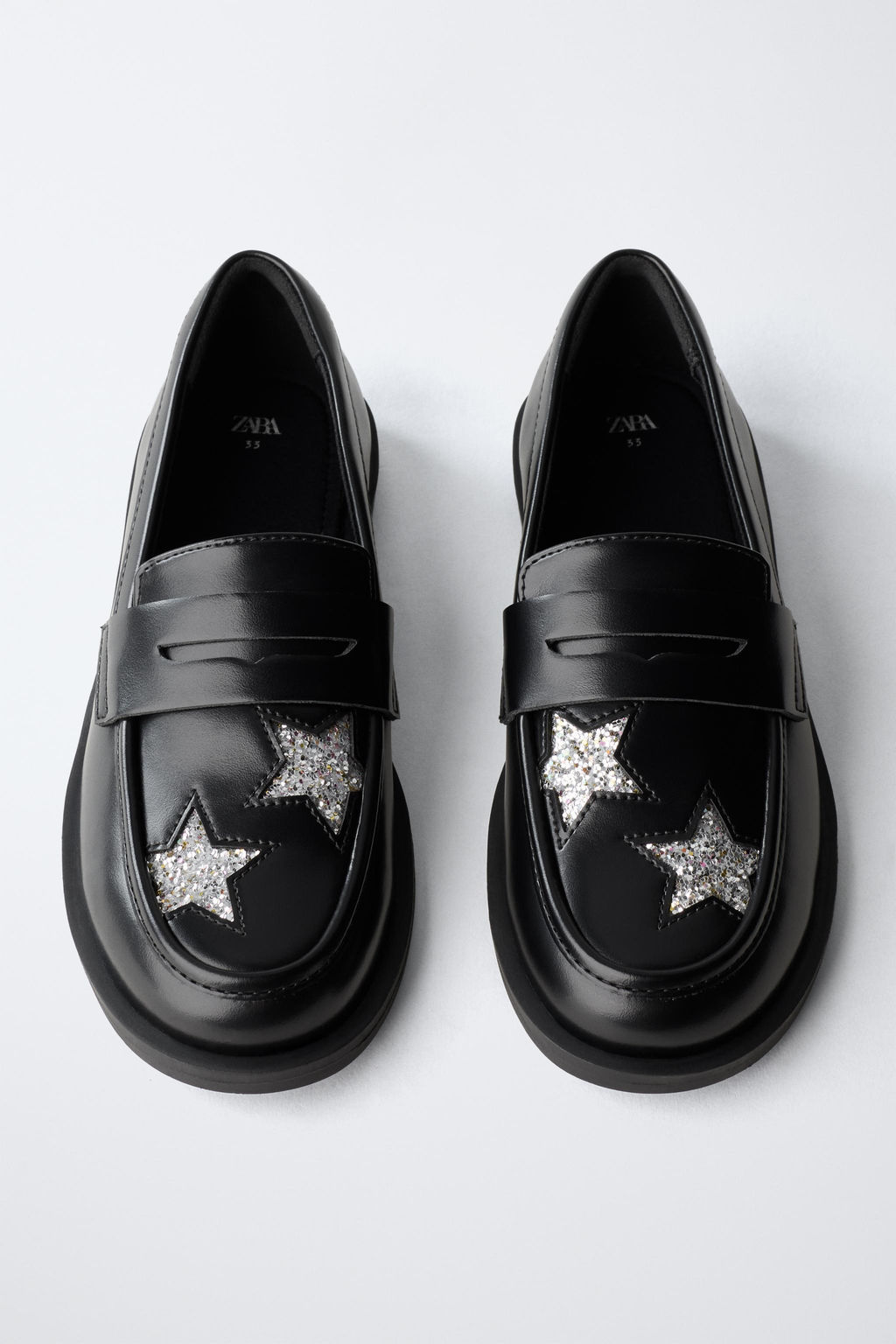 GLITTER STAR LOAFERS - Zara фото 4