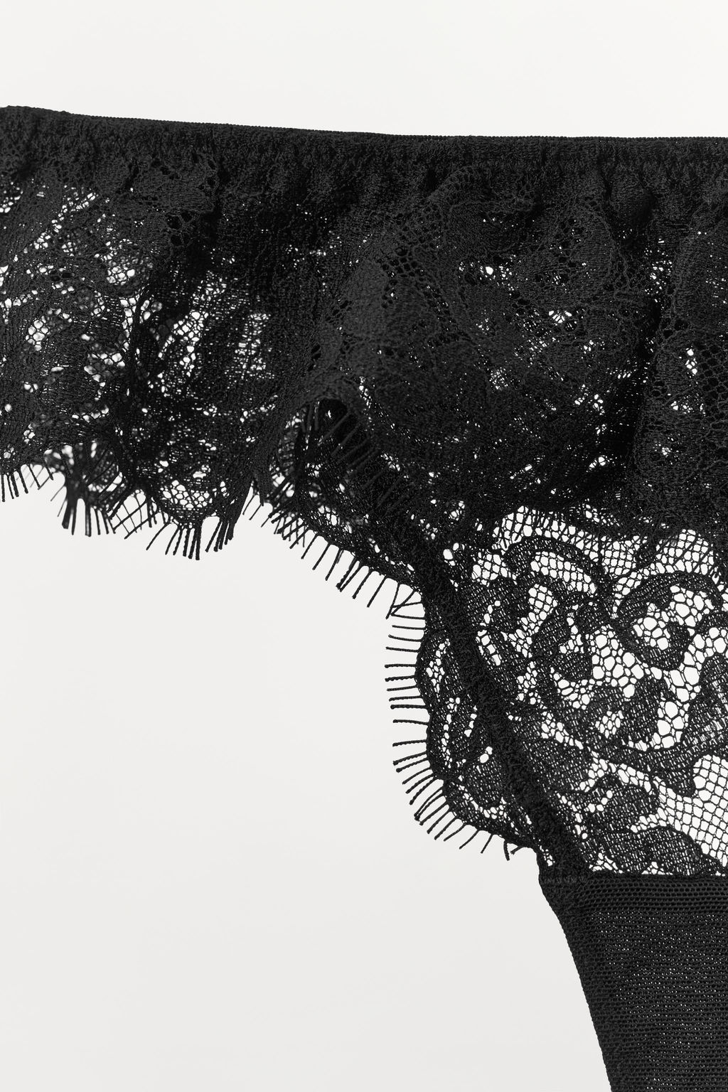 LACE THONG WITH RUFFLE TRIM - Zara фото 14