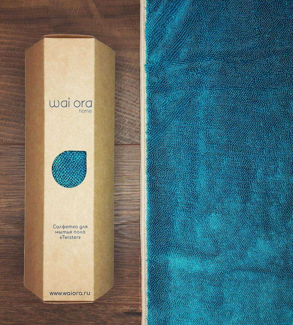 Салфетка для мытья пола Twister (Морская волна) - Wai ora фото 9